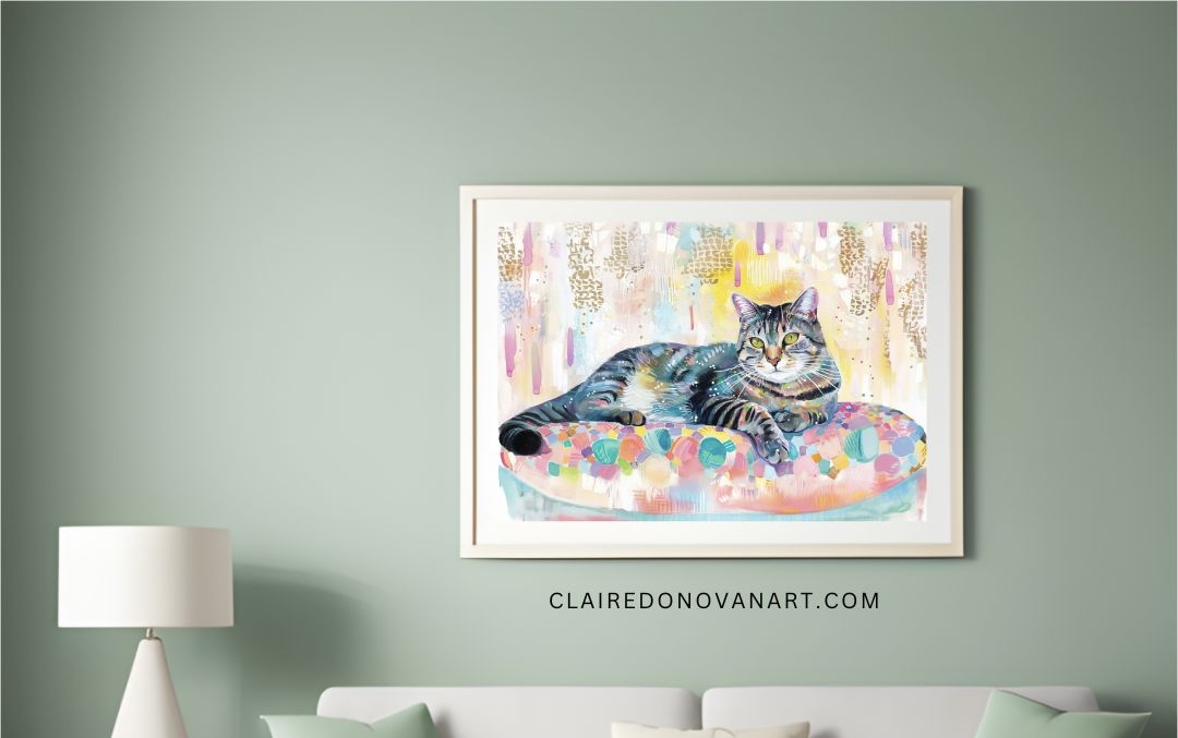 Cat Drawings - Tabby